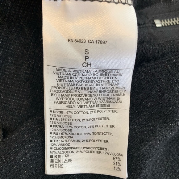 Banana Republic Sweatshirt Dress w/ Side Zippers - Picture 7 of 7